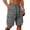 Dark Gray, variant on Men's Survivor Belted Cargo Short-Reg Men's Heavy Duty Cargo Shorts with Adjustable Belt Loop and Multiple Pockets, Durable Cotton Blend for All Day Wear Army Green XXL