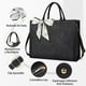 thumbnail image 2 of Bolsa De Cuero Para Laptop Mujer Color Negro, 2 of 3