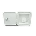 thumbnail image 2 of B&B Molders RV Camper Gravity Water Inlet Fill Hatch for 1 1/4 inch or 1 3/8 inch Connections Polar White PN 94251 Thetford, 2 of 2