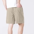 thumbnail image 4 of yillto Men's Casual 5 Inch Shorts Drawstring Summer Beach Stretch Lightweight Golf Shorts with Pockets, 4 of 7