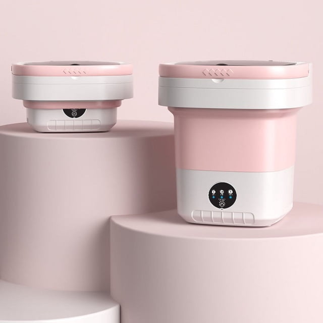 Portable Washing Machine,Integrated Washing Machine for Washing and Washing Portable Washing Machine for Small Student Dormitories Baby Washing Machine 7L,Small Washing Machine