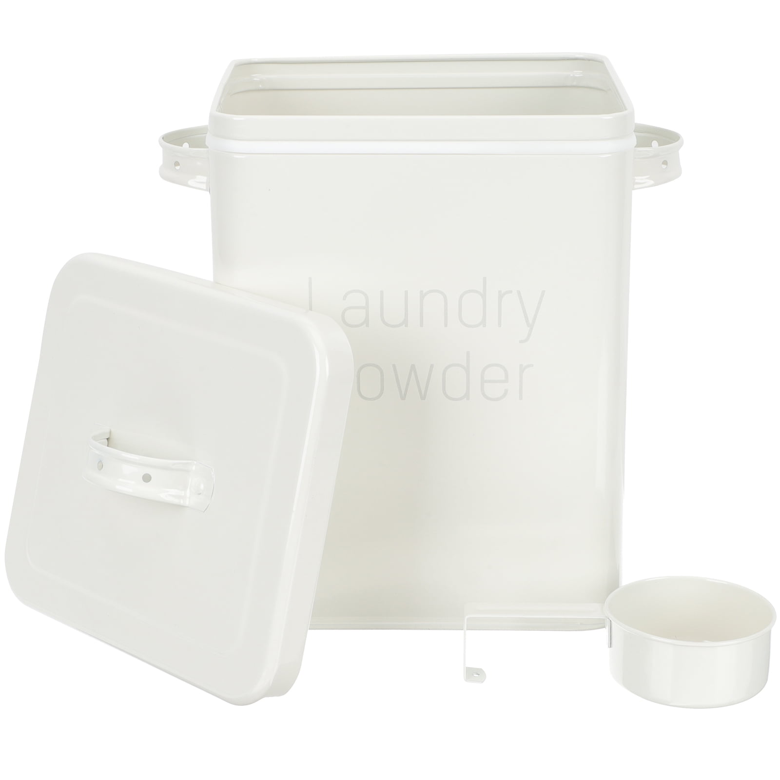 Transparent Laundry Powder Storage Box With Stackable Measuring Cups Laundry  Detergent Dispenser Container Food Cereal Jar With Pour Spout From  Cleanfoot_elitestore, $9.06