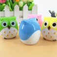 thumbnail image 4 of Cute Owl Plastic Pencil Sharpener Creative Stationery For School Kids, 4 of 9