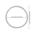 thumbnail image 2 of Universal Pressure Cooker Sealing Ring Silicone Rubber Gasket Pad Accessory Compatible with 2L to 8L High Pressure Cookers Durable Replacement Part, 2 of 5