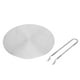 thumbnail image 1 of Placa De Difusor De Calor De Acero Inoxidable, Convertidor De Inducción Para Cocinas Eléctricas De Gas, 24 Cm, Manija Fácil Y Fácil, 1 of 7