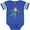 Football Blue and White, variant on Inktastic Irish Princess St Patricks Girls Girls Baby Bodysuit