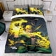 thumbnail image 4 of Ojos de Wakanda Conjunto de sábanas temático, trío de piezas, cómodo y amigable con la piel, diseño único, regalo de decoración para el hogar para familiares, amigos y fans,135cm *200cm, 4 of 6