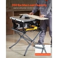 thumbnail image 4 of VEVOR Table Saw Folding Stand 350 lbs Load Capacity Portable Foldable Table Saw Stand, 4 of 9