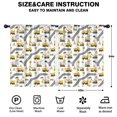 thumbnail image 2 of Blackout Kids Curtains,Cartoon Construction Vehicles Roads White Pattern Childrens Insulated Curtains Set Of 2,Bedroom Essentials,Toddler Room Decor 42"x54", 2 of 5