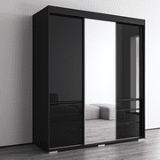 Monaco 3 Door Modern 71 Wardrobe with Mirror