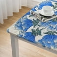 thumbnail image 4 of HAOXIT Gulbahar Square Tablecloth, Handblock Print Table Cloth for Kitchen Dining I Weddings, Parties, Outdoors, Easter Home Decor white, 4 of 7