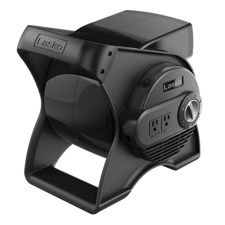 Lasko 12 Pivoting Pro High Velocity Utility Blower Fan with 3 Speeds,  U12104, Gray - Walmart.com