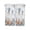 Blue White, variant on Teal Pink Ombre Kitchen Curtains 54 Inches length, Modern Abstract Art Gradient Window Treatment Curtain Drapes, Decorative Window Curtains for Bedroom Cafe, 52"x54", 2 Panels