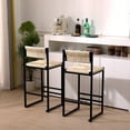 thumbnail image 2 of Paper rope and metal bar stools / Suitable for various indoor spaces, 2 of 7