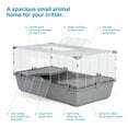 thumbnail image 3 of Prevue Pet 5524 Ranch Universal Small Animal Home, Gray & White, 3 of 9