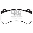 thumbnail image 2 of EBC Brakes Yellowstuff 4000 Series Street and Track Brake Pad Set Fits select: 2011-2018,2020-2022 JEEP GRAND CHEROKEE, 2 of 8