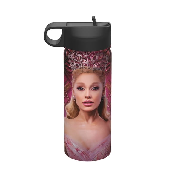 18 Oz Sports Insulated Water Bottle Wicked Stainless Steel Kettle Leak Proof for Sports Gym Travel