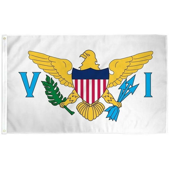 US Virgin Islands Flag 3x5 ft VI USVI State Saint St Croix John Thomas Caribbean