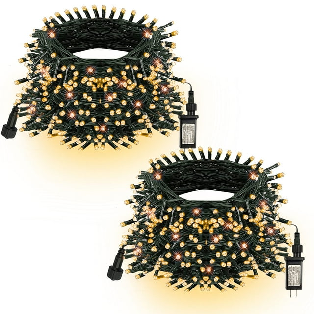 Luces de Navidad TW SHINE Blanco Cálido 400 LED 40m para Exterior