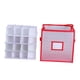 thumbnail image 5 of Caja de almacenamiento para adornos navideños, contenedor navideño a prueba de polvo, 64 compartimentos, contenedor para accesorios, 5 of 9