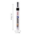 thumbnail image 6 of Naierhg 2Pcs Tire Mark Paint Pens Waterproof Fade Resistant Precise Application Fill Paint Pens Vehicle Accessories, 6 of 8