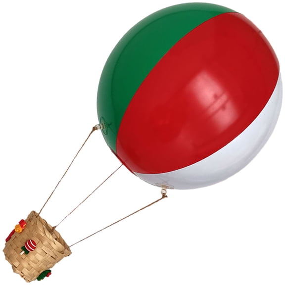 ifundom Assorted Color PVC Christmas Hot Air Balloon Ornament for Holiday Decor and Room Decoration