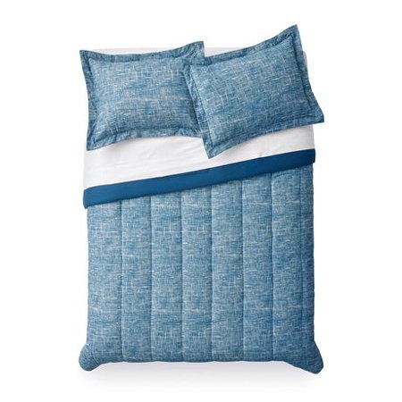 Grid Full Comforter Set Walmart Com