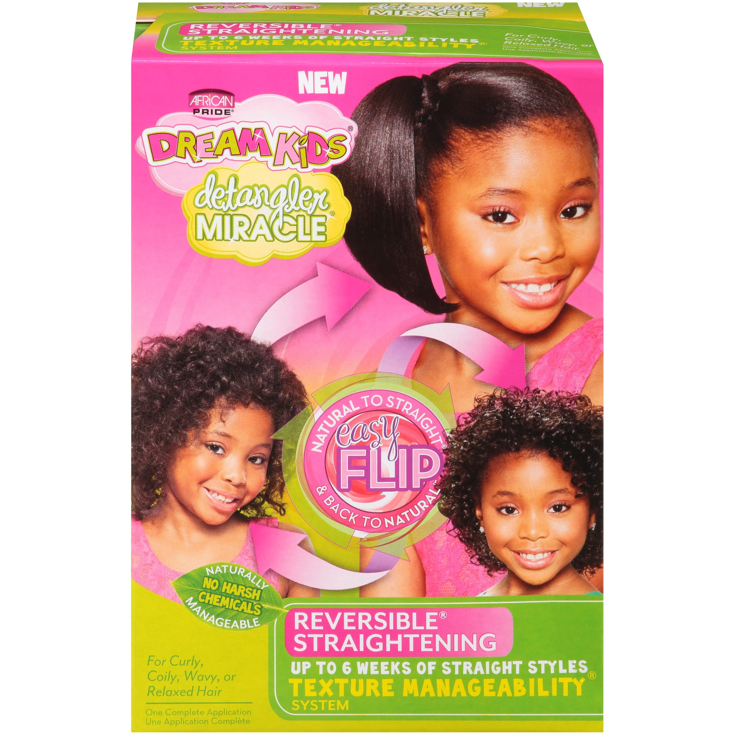 African Pride Dream Kids Detangler Miracle Texturizer Kit