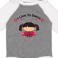 thumbnail image 4 of Inktastic I Love To Dance Ladybug Girls Long Sleeve Baby Bodysuit, 4 of 5