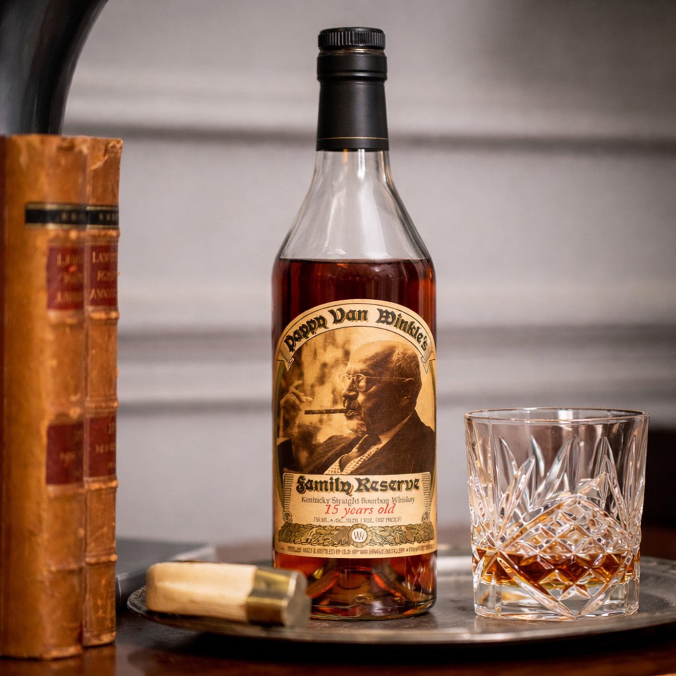 Pappy Van Winkle's 15 Year Old Family Reserve Kentucky Straight Bourbon Whiskey, 750ml, 107 Proof (53.5% ABV)