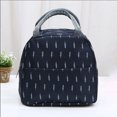 thumbnail image 6 of kladzum Large Capacity Lunch Box BagPortable Insulated Lunch BagThickened Bento Bag with Pattern, Lunch Bag, 6 of 6