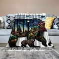 thumbnail image 2 of YANMS To Blanket from Dad, Gifts for Daughter from , Bear Blanket for Daughter, Idea Gift for Daughter Birthday Christmas Idea Gifts, Super Soft Flannel Throw Blanket, 2 of 6