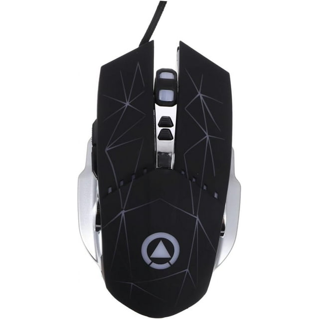 HUGFEGWE Souris Filaire pour Souris de Jeu USB 3200 DPI Silencieuse et Précise avec Rétroéclairage LED pour Anniversaire UA824-7869