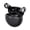 Black, variant on Ultra Low Latency Bone Conduction Bluetooth Headphones IPX7 Waterproof Color Breathing Light Digital Box NFC Wireless Earbuds with Voice Control Function