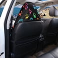 thumbnail image 4 of KUIFORTI Paw Print Car Seat Cover Protector Front Seats Only Waterproof Fashioin Towel Seat Cover Lightweight Car Seat Towel Car Accessories for Suv Vans, 4 of 7