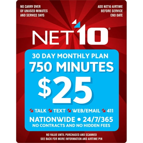 10 dollar net10 airtime minutes