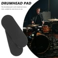 thumbnail image 3 of Raindrops 2pcs Drum Pedal Pads Nonslip Drumhead Patch Protectors Kick Drum Silicone Pads Replacement Parts, 3 of 8
