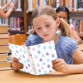 thumbnail image 6 of Haosy Cartoon Raindrop Notebooks 1-subject Journal 60 Sheets A5 College Ruled Paper Detachable Ring 8.3"x5.7", 6 of 8