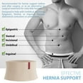 thumbnail image 5 of ORTONYX Premium Umbilical Hernia Belt for Women and Men / 6.25" Abdominal Binder With Hernia Support Pad - Navel Ventral Epigastric Incisional and Belly Button Hernias - Beige OX5241-L/XL, 5 of 8