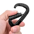 thumbnail image 4 of D Ring Buckle,1 pcs 7075 Aerospace D Lock Carabiner Swing Buckle True to Its Promise, 4 of 10