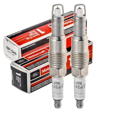 Motorcraft Platinum SP515-SP546 Set of 2 HT15 Spark Plug for Ford PZH14F Fits select: 2004-2008 FORD F150, 2005-2008 FORD F250