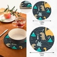 thumbnail image 3 of Dinosaur 2 Pack Pot Holders Trivets, Heat Resistant Hot Pads for Kitchen Table Decoration Trivets for Hot Dishes/Pot/Bowl/Teapot/Hot Pot Holders, 7" + 9.45", 3 of 7
