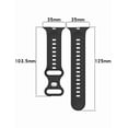 thumbnail image 4 of Correa Deportiva de Silicona para Apple Watch, Bicolor, Resistente al Agua, Unisex, Compatible con Series 1,2,3,4,5,6,7,8,9,10, 4 of 4