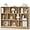 Natural, variant on 10 Cube Storage Organizer, 4 Tier Open Bookcase, Modern Bookshelves and Bookcases, 41" Floor Standing Wooden Display Bookshelf for Living Room Bedroom Office (Natural)