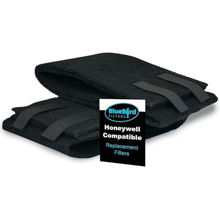 Replacement Prefilter, Fits Honeywell 17000-S, Carbon Charcoal, 2 Pack
