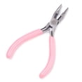 thumbnail image 2 of 1pc 45# Carbon Steel Jewelry Pliers Needle Nose Pliers Polishing Pink 11.85x7.1x0.9cm, 2 of 3
