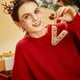 thumbnail image 4 of Adornos navideños acrílicos con letras del alfabeto | 26 colgantes con letras para decoración navideña personalizada | Set de adornos colgantes para árbol de Navidad en casa, oficina o escuela, 4 of 5