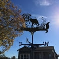 thumbnail image 3 of DOLITY Animals Dog Weather Vane Farm Retro Weather Vane Wind Direction Indicator Wind Puppy, 3 of 9