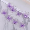 thumbnail image 4 of MasteelfCA 50pcs Simulation Wired Mesh DIY Wedding Craft Decoration Home Decoration(Lavender), 4 of 7