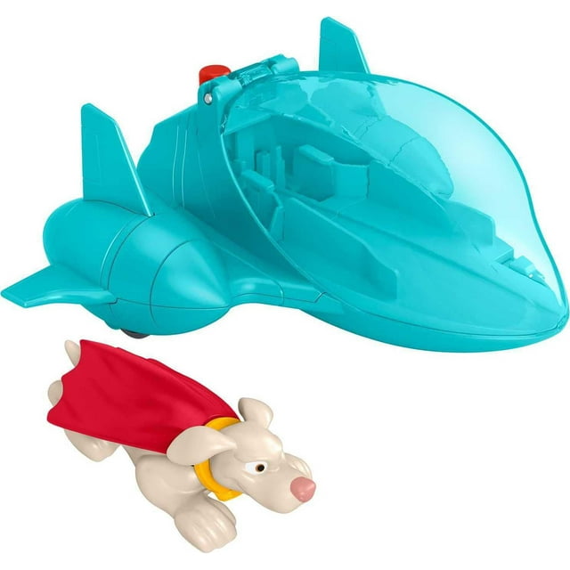 Fisher-Price DC League of Super-Pets Super Launch Krypto Vehicle Set